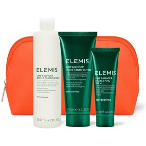 Elemis Lime & Ginger Body Care Trio, 3-Piece Luxury Body Care, Gift Set Includes: Hydra Elemis Lime & Ginger Body Care Trio, 3-Piece Luxury Body Care, Gift Set Includes: Hydra