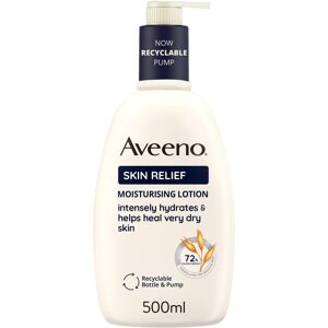 Aveeno Skin Relief Moisturising Lotion - 24h Hydration, Soothes Very Dry & Irrit Aveeno Skin Relief Moisturising Lotion - 24h Hydration, Soothes Very Dry & Irrit