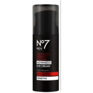 Boots No7 MEN Protect & Perfect Intense ADVANCED EYE CREAM ANTI-AGEING Sensitive Boots No7 MEN Protect & Perfect Intense ADVANCED EYE CREAM ANTI-AGEING Sensitive