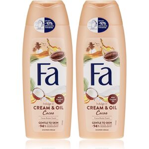 Unbranded Fa Cocoa Butter & Coco Cream & Oil Shower Cream 250ml Pack Of 2 Foambath Gentl Unbranded Fa Cocoa Butter & Coco Cream & Oil Shower Cream 250ml Pack Of 2 Foambath Gentl