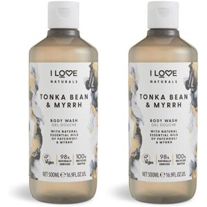I Love Naturals Tonka Bean & Myrrh Body Wash, Natural Oils Of Patchouli & Myrrh, Formul I Love Naturals Tonka Bean & Myrrh Body Wash, Natural Oils Of Patchouli & Myrrh, Formul