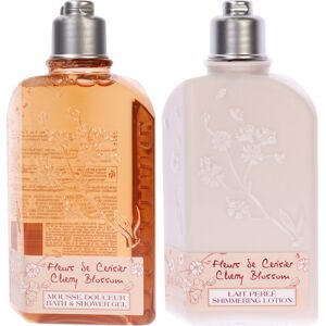 L'Occitane Cherry Blossom Bath Shower Ge and Body Lotion Kit by LOccitane for Wom L'Occitane Cherry Blossom Bath Shower Ge and Body Lotion Kit by LOccitane for Wom