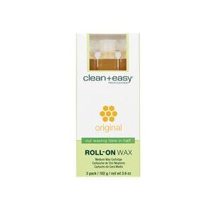 Clean+Easy Original Roll-On Wax Refill Cartridge Medium (3) Clean+Easy Original Roll-On Wax Refill Cartridge Medium (3)