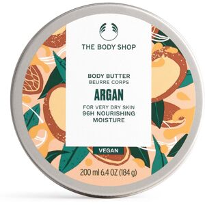 The Body Shop Argan Body Butter - Nourishing & Moisturizing Skincare for Very Dr The Body Shop Argan Body Butter - Nourishing & Moisturizing Skincare for Very Dr