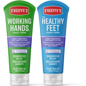 O'Keeffe's Working Hands Night Treatment Hand Cream and Healthy Feet Night Treat O'Keeffe's Working Hands Night Treatment Hand Cream and Healthy Feet Night Treat