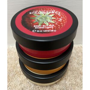 The Body Shop Body Butter Gift Set Strawberry Satsuma Moringa 3 x 50ml The Body Shop Body Butter Gift Set Strawberry Satsuma Moringa 3 x 50ml