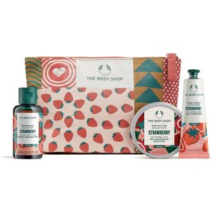 The Body Shop Jolly & Juicy Strawberry Mini Gift Vegan shower gel body butter 3-Piece Set The Body Shop Jolly & Juicy Strawberry Mini Gift Vegan shower gel body butter 3-Piece Set