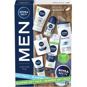 NIVEA MEN Feel Fully Sensitive Skincare Collection Bumper Gift Pack, with Shower Gel, NIVEA MEN Feel Fully Sensitive Skincare Collection Bumper Gift Pack, with Shower Gel,