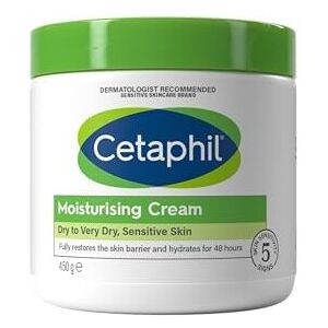 Cetaphil Body Moisturiser, 450g, Moisturising Cream For Dry to Very Dry, Sensiti Cetaphil Body Moisturiser, 450g, Moisturising Cream For Dry to Very Dry, Sensiti