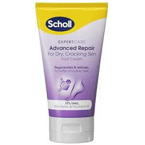 Scholl ExpertCare Advance Repair Foot Cream 150ml, Intensive Moisturiser for Cracked He Scholl ExpertCare Advance Repair Foot Cream 150ml, Intensive Moisturiser for Cracked He