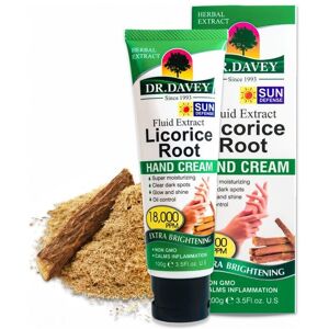 Unbranded DR. DAVEY Fluid Extract Licorice Root Hand Cream White Moisturizing & Soothing Unbranded DR. DAVEY Fluid Extract Licorice Root Hand Cream White Moisturizing & Soothing