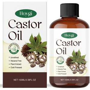 SRJ STAR (Castor Oil 100ml) 100ml Pure Castor Oil for Hair, Skin & Nails - Cold-Pressed, SRJ STAR (Castor Oil 100ml) 100ml Pure Castor Oil for Hair, Skin & Nails - Cold-Pressed,