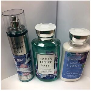 Bath & Body Works Moonlight Path Gift Set - All New Daily Trio (Full-S Bath & Body Works Moonlight Path Gift Set - All New Daily Trio (Full-S