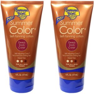 Banana Boat Summer Color Self-Tanning Lotion - Deep/Dark - Self-Tanning Lotion Banana Boat Summer Color Self-Tanning Lotion - Deep/Dark - Self-Tanning Lotion