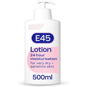 Branded,1 E45 Moisturising Lotion 500 ml for Dry & Sensitive Skin Dermatological Body Mois Branded,1 E45 Moisturising Lotion 500 ml for Dry & Sensitive Skin Dermatological Body Mois