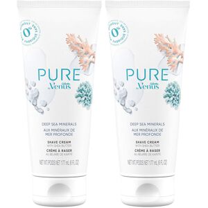 Gillette Venus PURE by Shaving Cream Deep Sea Minerals 6 Oz Pack of 2 Gillette Venus PURE by Shaving Cream Deep Sea Minerals 6 Oz Pack of 2