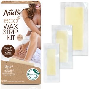 Nad's Wax Kit - All Skin Types - Women's Hair Removal with 8 Facial 12 Body an Nad's Wax Kit - All Skin Types - Women's Hair Removal with 8 Facial 12 Body an