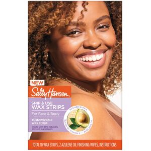 Sally Hansen Hair Remover Snip & Use Wax Strips for Face & Body Sally Hansen Hair Remover Snip & Use Wax Strips for Face & Body