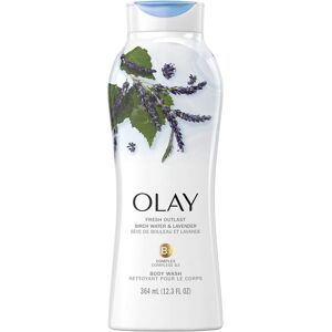 Olay Fresh Outlast Body Wash Birch Water & Lavender 12.3 fl oz Olay Fresh Outlast Body Wash Birch Water & Lavender 12.3 fl oz