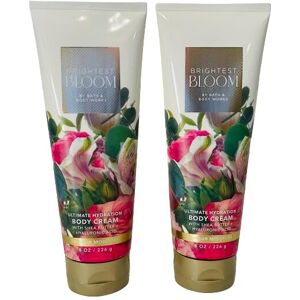 Bath & Body Works Brightest Bloom Ultimate Hydration Body Cream 8 Ounces Pack of Bath & Body Works Brightest Bloom Ultimate Hydration Body Cream 8 Ounces Pack of