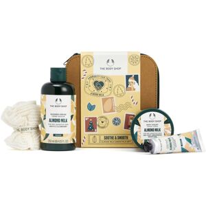 The Body Shop Soothe & Smooth Almond Milk Essentials Gift Set - Hydrating & Mois The Body Shop Soothe & Smooth Almond Milk Essentials Gift Set - Hydrating & Mois