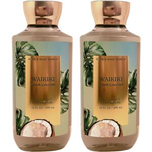 Bath & Body Works Shower Gel Gift Set of 2 10oz Each (Waikiki Beach Coconut) Bath & Body Works Shower Gel Gift Set of 2 10oz Each (Waikiki Beach Coconut)
