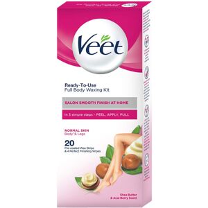 Veet Full Body Waxing Kit - Normal Skin (Pack of 1) Veet Full Body Waxing Kit - Normal Skin (Pack of 1)