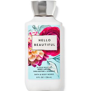 Bath & Body Works Hello Beautiful Body and Hand Lotion Pack of 8oz (Hello Beaut Bath & Body Works Hello Beautiful Body and Hand Lotion Pack of 8oz (Hello Beaut