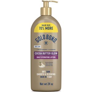 Gold Bond Cocoa Butter Glow Daily Hydrating Lotion with Shea Butter Cocoa Butte Gold Bond Cocoa Butter Glow Daily Hydrating Lotion with Shea Butter Cocoa Butte