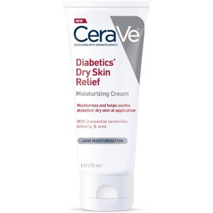 CeraVe Moisturizing Cream for Diabetics' Dry Skin Urea Cream with Bi CeraVe Moisturizing Cream for Diabetics' Dry Skin Urea Cream with Bi