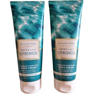 Bath & Body Works Bath Body Works Water Lily Springs Ultimate Hydration Body Cream 8 Ounces Pack Bath & Body Works Bath Body Works Water Lily Springs Ultimate Hydration Body Cream 8 Ounces Pack