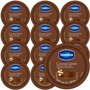 Vaseline Lotion Cocoa Glow Body Cream 12Pack NonGreasy Moisturizer for Glowing Vaseline Lotion Cocoa Glow Body Cream 12Pack NonGreasy Moisturizer for Glowing