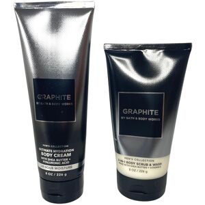 Bath & Body Works Bath and Body Works Mens Graphite Ultimate Hydration Body Cream and Body Scrub S Bath & Body Works Bath and Body Works Mens Graphite Ultimate Hydration Body Cream and Body Scrub S