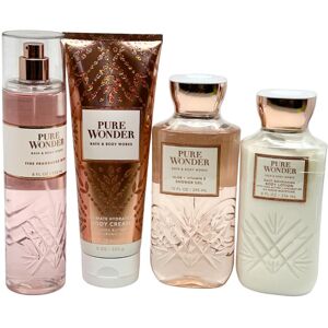 Bath & Body Works PURE WONDER Deluxe Gift Set - Fragrance Mist - Body Cream - Bo Bath & Body Works PURE WONDER Deluxe Gift Set - Fragrance Mist - Body Cream - Bo