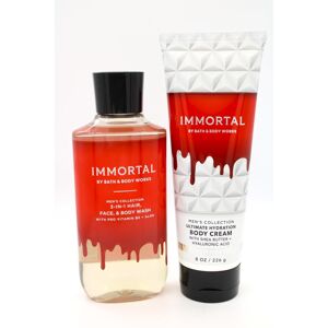 Bath & Body Works Bath Body Works Immortal Mens 3in1 Hair Face Body Wash and Body Cream 2 Piece Bath & Body Works Bath Body Works Immortal Mens 3in1 Hair Face Body Wash and Body Cream 2 Piece