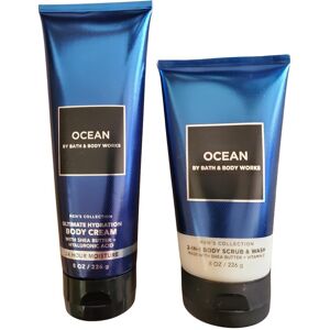 Bath & Body Works Bath and Body Works Mens Ocean Ultimate Hydration Body Cream and Body Scrub Bath & Body Works Bath and Body Works Mens Ocean Ultimate Hydration Body Cream and Body Scrub