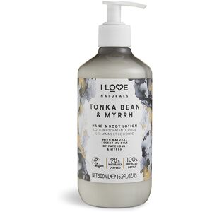 I Love... I Love, Naturals Collection, Vegan, Moisturizing & Softening, Tonka Bean & Myrrh - Lotion I Love... I Love, Naturals Collection, Vegan, Moisturizing & Softening, Tonka Bean & Myrrh - Lotion