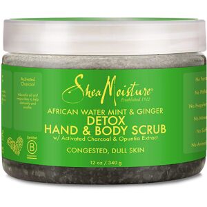 Shea Moisture SheaMoisture African Wild Water Mint Detox & Stimulate Hand & Body Scrub 12 Oun Shea Moisture SheaMoisture African Wild Water Mint Detox & Stimulate Hand & Body Scrub 12 Oun
