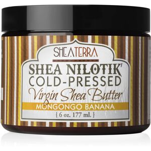 Shea Terra Organics 100% Organic Cold-Pressed Virgin Shea Butter - Mongongo Bana Shea Terra Organics 100% Organic Cold-Pressed Virgin Shea Butter - Mongongo Bana