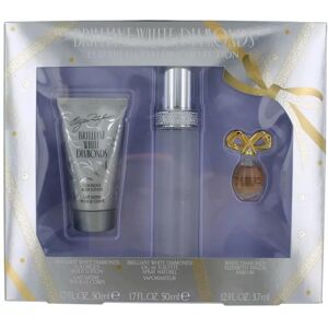 Elizabeth Taylor Brilliant White Diamonds Ladies Gift Set With Spray Body Lotio Elizabeth Taylor Brilliant White Diamonds Ladies Gift Set With Spray Body Lotio