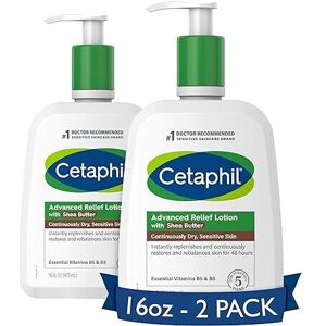 Cetaphil Body Lotion Advanced Relief Lotion with Shea Butter for Dry Sensitive Cetaphil Body Lotion Advanced Relief Lotion with Shea Butter for Dry Sensitive