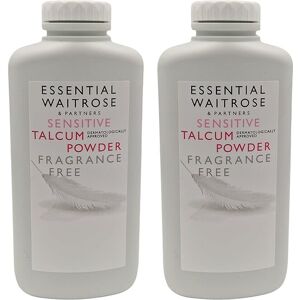 Giftoluxe Waitrose Sensitive Talc Powder 250g Fragrance Free Talc for Men and Women Giftoluxe Waitrose Sensitive Talc Powder 250g Fragrance Free Talc for Men and Women