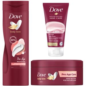 Body Love Pro Age Body Lotion 400 ml + Dove Pro Age Nourishing Body Care moistur Body Love Pro Age Body Lotion 400 ml + Dove Pro Age Nourishing Body Care moistur