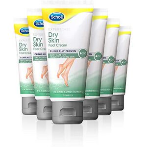 Scholl ExpertCare Dry Skin Foot Cream 75ml x 6 - Daily Care Foot Cream for Dry o Scholl ExpertCare Dry Skin Foot Cream 75ml x 6 - Daily Care Foot Cream for Dry o