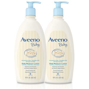Aveeno Baby Daily Moisture Lotion with Oatmeal & Dimethicone Fragrance-Free 18 Aveeno Baby Daily Moisture Lotion with Oatmeal & Dimethicone Fragrance-Free 18
