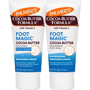 Palmer's Cocoa Butter Formula Foot Magic Bundle Exfoliating Foot Scrub and Mois Palmer's Cocoa Butter Formula Foot Magic Bundle Exfoliating Foot Scrub and Mois
