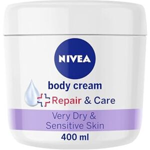 NIVEA Body Repair & Care Cream, 400ml, Moisturising, Dry Skin NIVEA Body Repair & Care Cream, 400ml, Moisturising, Dry Skin