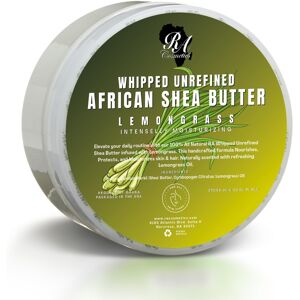 RA COSMETICS Whipped Shea Butter Lemongrass - 100% Pure and Natural African Shea RA COSMETICS Whipped Shea Butter Lemongrass - 100% Pure and Natural African Shea