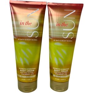 Bath & Body Works In The Sun Ultimate Hydration Body Cream 8 Ounces Pack of 2 Bath & Body Works In The Sun Ultimate Hydration Body Cream 8 Ounces Pack of 2