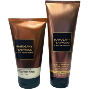 Bath & Body Works Bath and Body Works Men's Mahogany Teakwood Ultimate Hydration Body Cream and Bo Bath & Body Works Bath and Body Works Men's Mahogany Teakwood Ultimate Hydration Body Cream and Bo